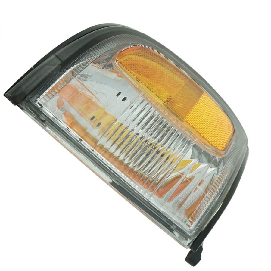 USコーナーライト 99-02トヨタ4Runnerのヘッドライトコーナーライトドライバの旅客キットセット4 HeadLight Corner Lighの画像