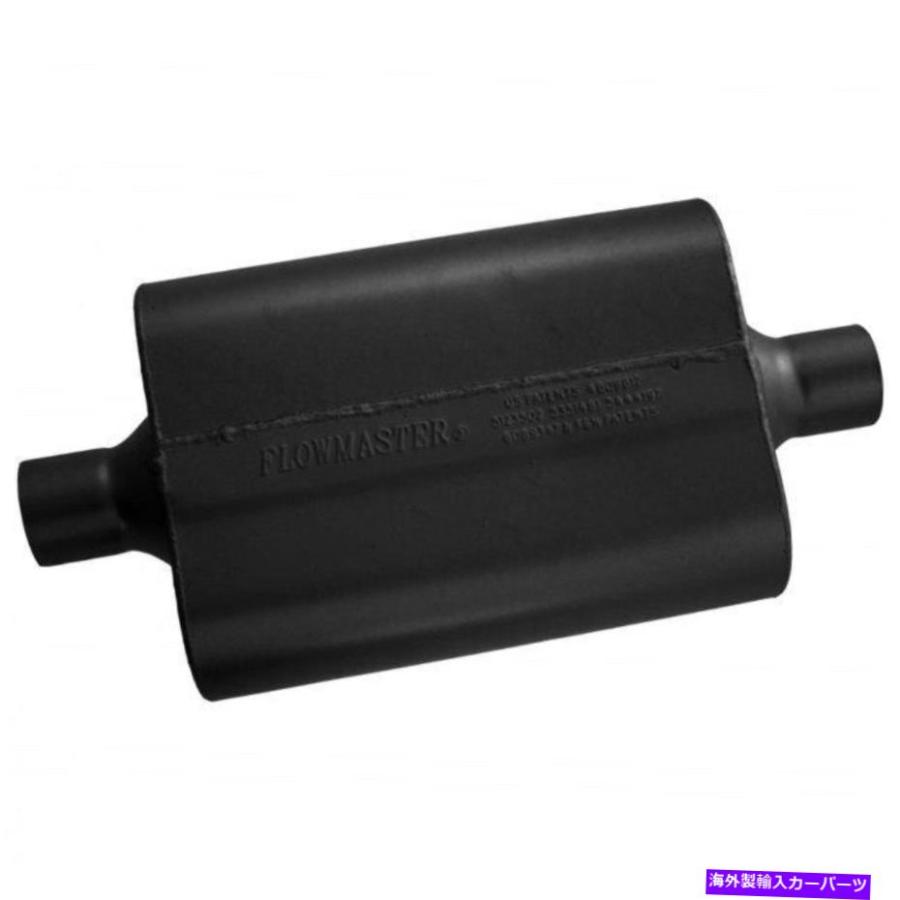 マフラー Flowmaster 40 Delta Flow Muffler -2.25オフセットIn / 2.25 