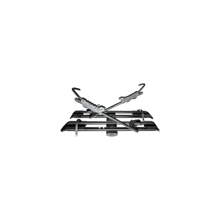 USサイクルキャリア RockyMounts SplitRail 2 "レシーバーヒッチラック：2-Bike、Black RockyMounts Sp
