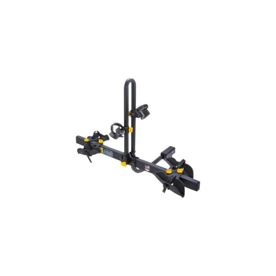 USサイクルキャリア サリスフリーダムヒッチラック：2自転車、ユニバーサルヒッチ、ブラック Saris Freedom Hitch Rack: 2 B