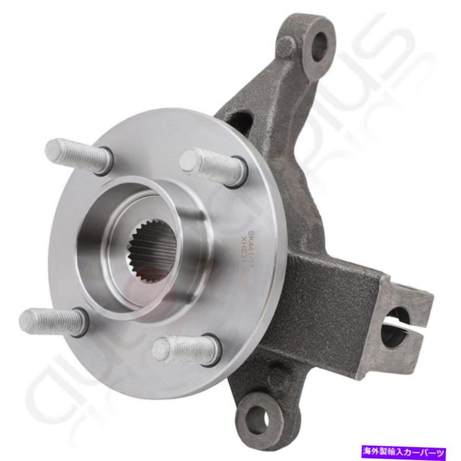 Wheel Hub Bearing Ford Focus 2006-2011フロントドライバーサイドホイールハブベアリングナックルアセンブリ Fits Ford Focus 2006-2011 Front Driveの画像