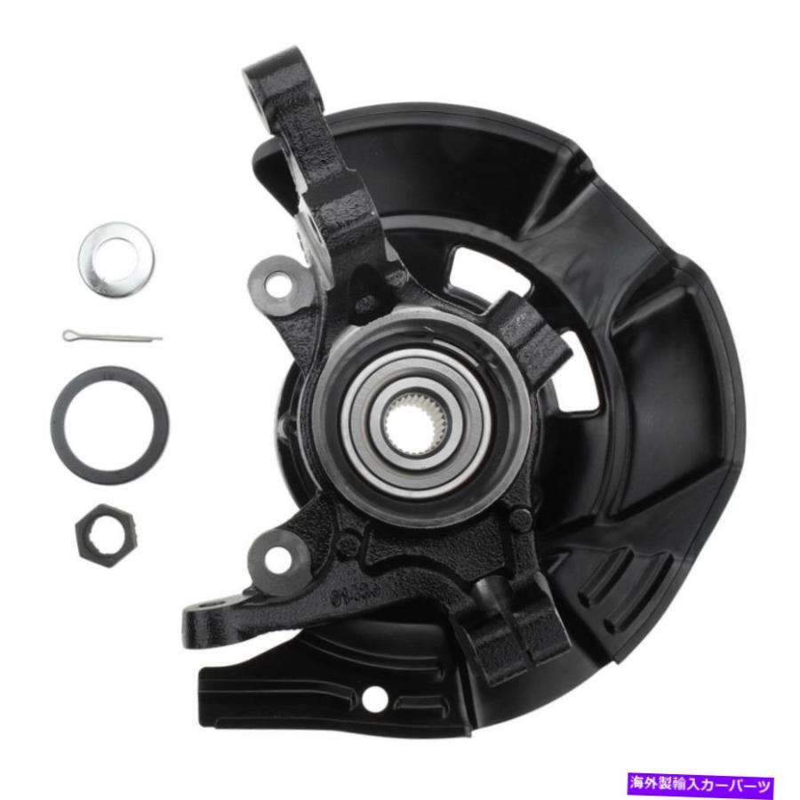 Wheel Hub Bearing Hyundai Sonata 2011 2.4Lフロント左側のホイールステアリングハブナックルアセンブリ Wheel Steering Hub Knuckle Assembly for Hの画像