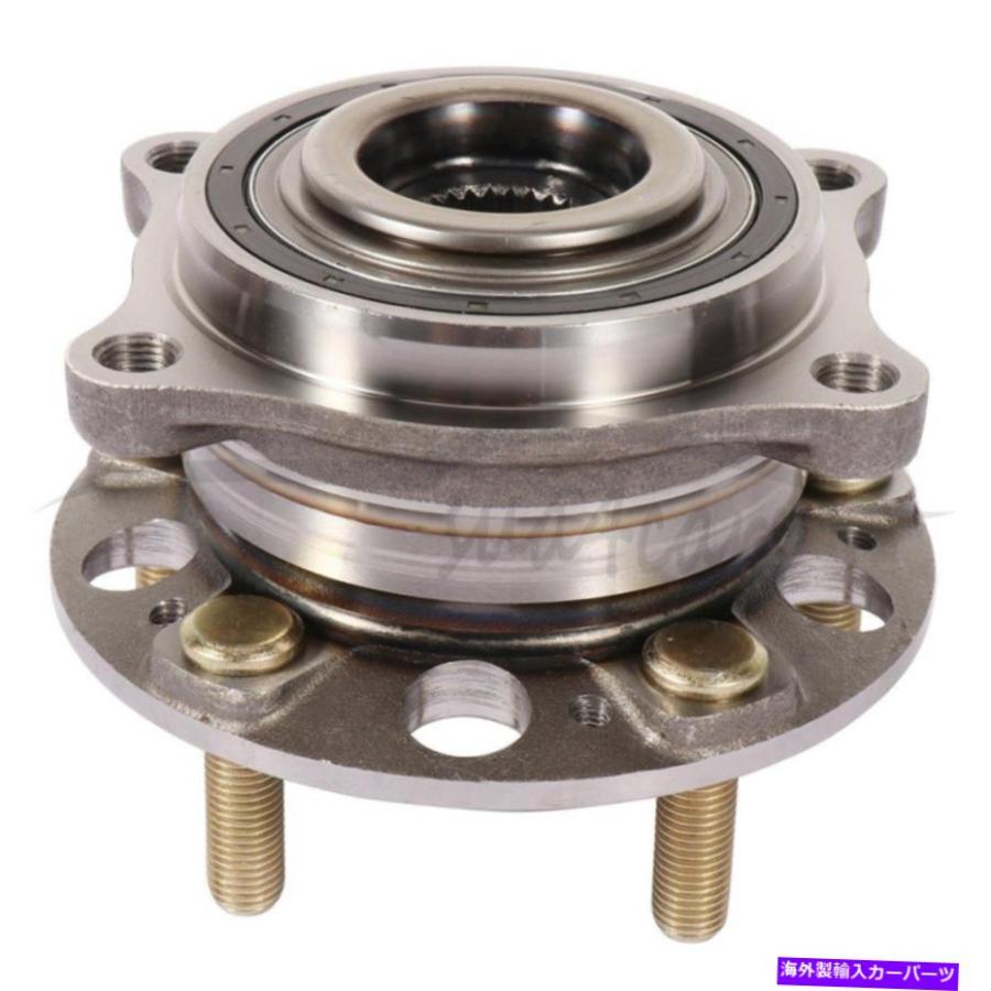 Wheel Hub Bearing ヒュンダイジェネシス2005-2016フロントホイールハブとベアリングアセンブリに適した2セット Set Of 2 Fit for Hyundai Genesis 20の画像