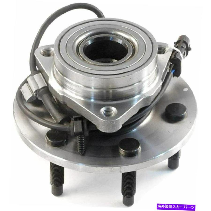Wheel Hub Bearing （2）99-06のフロントホイールベアリングハブシボレーシルバードGMCシエラ1500 4WD 6ラグ (2) Front Wheel Bearing Hub for 99-06の画像