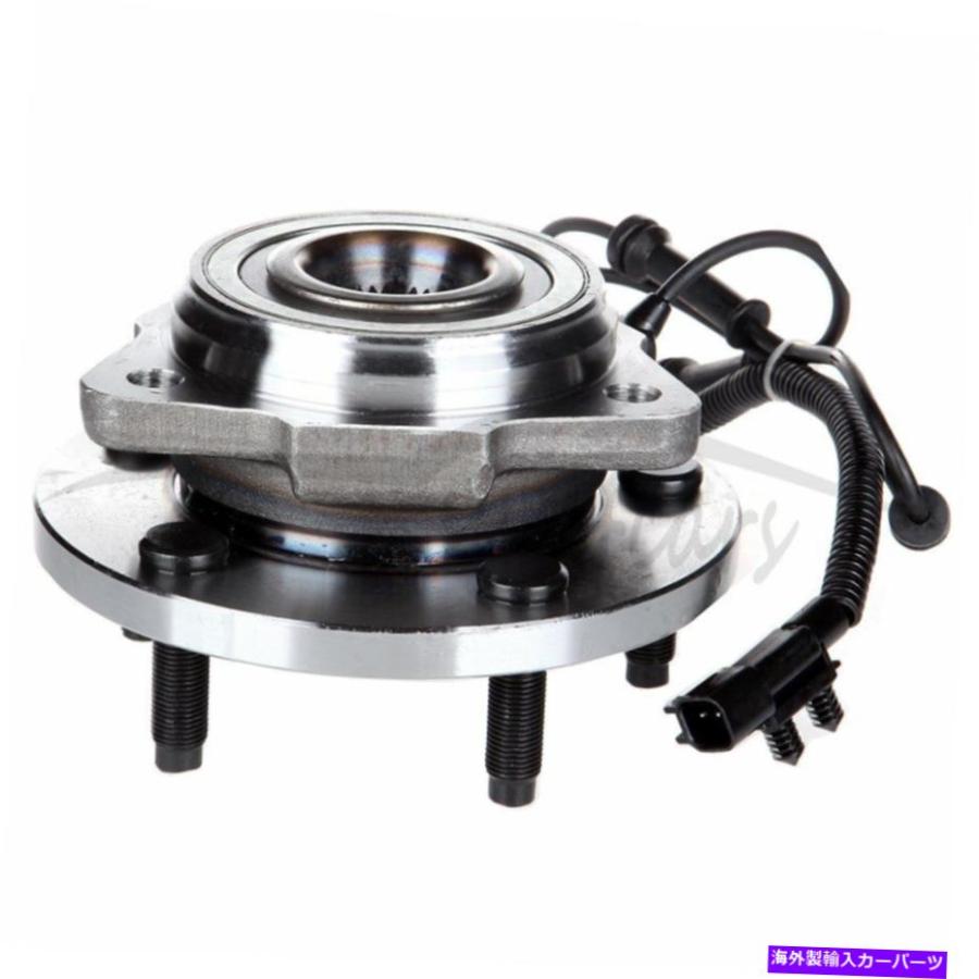 Wheel Hub Bearing 2007-2016のペアジープラングラーフロントホイールハブベアリングアセンブリw/abs Pair Of 2 For 2007-2016 Jeep Wrangler Front Wの画像