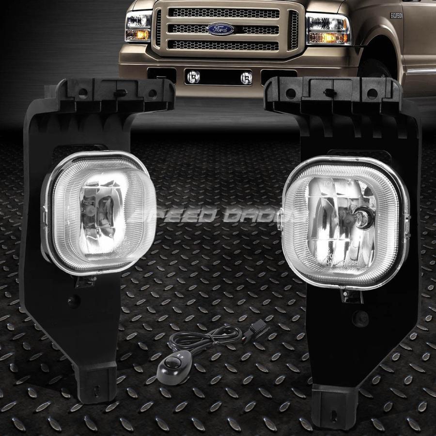 USフォグライト FOR 05-07 FORD SUPER DUTY / EXCUSE \u003cwbr\u003e \u003c/ wbr\u003eバージョンクリアレンズOEバッファー