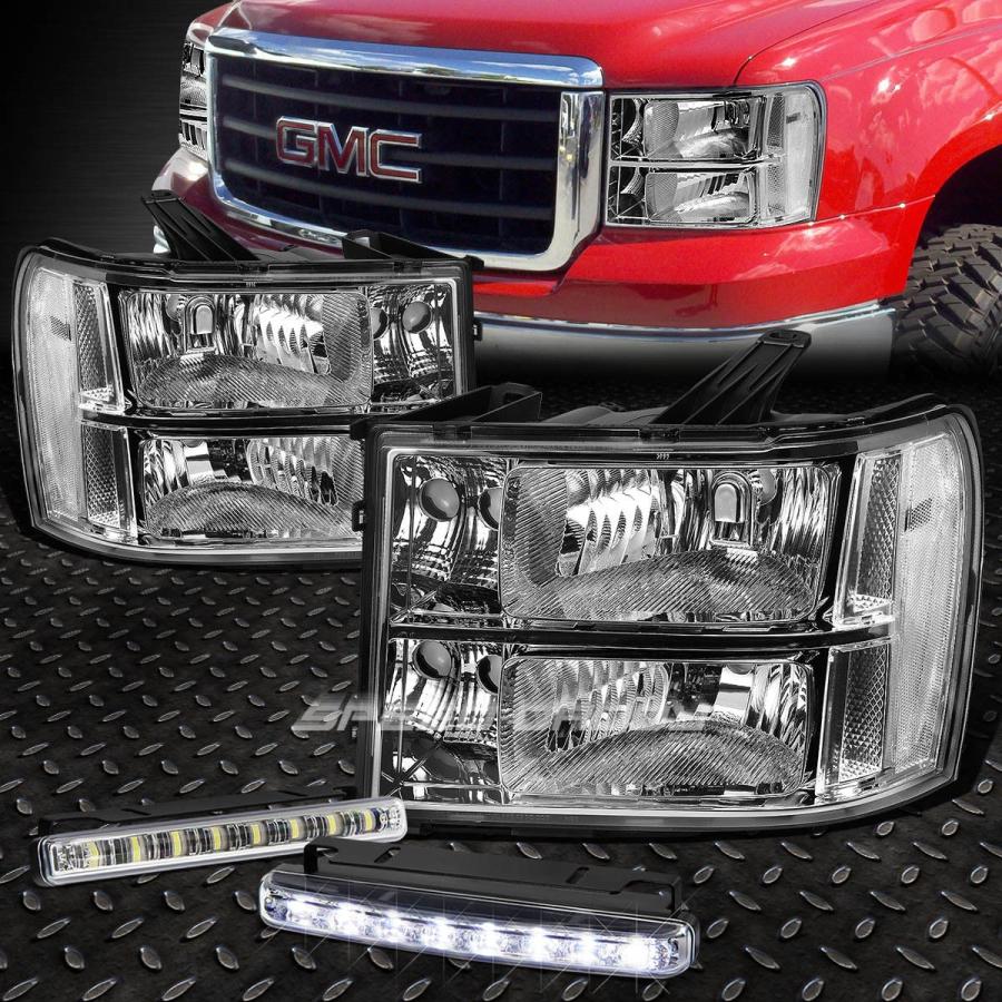 USフォグライト CHROME HOUSING CLEAR LENSヘッドライト+ CORN \u003cwbr\u003e \u003c/ wbr\u003e ER信号+ 07-14 SI