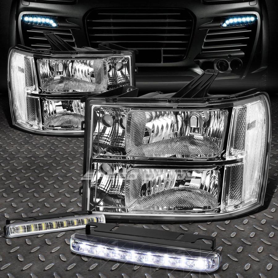 USフォグライト CHROME HOUSING HEADLIGHT + CLEA \u003cwbr\u003e \u003c/ wbr\u003e Rコーナー+ 07-14 GMT 900