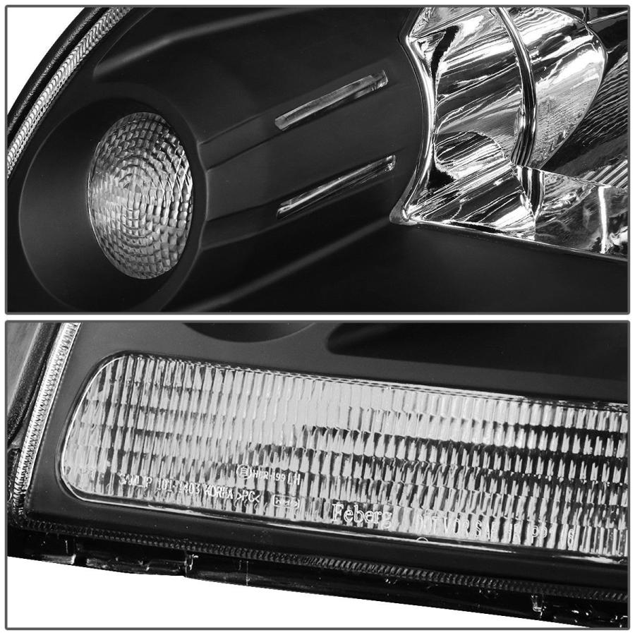 USフォグライト BLACK HOUSING HEADLIGHT + CLEA <wbr> </ wbr> Rコーナー+ 05-09 TUCSON用Lの画像
