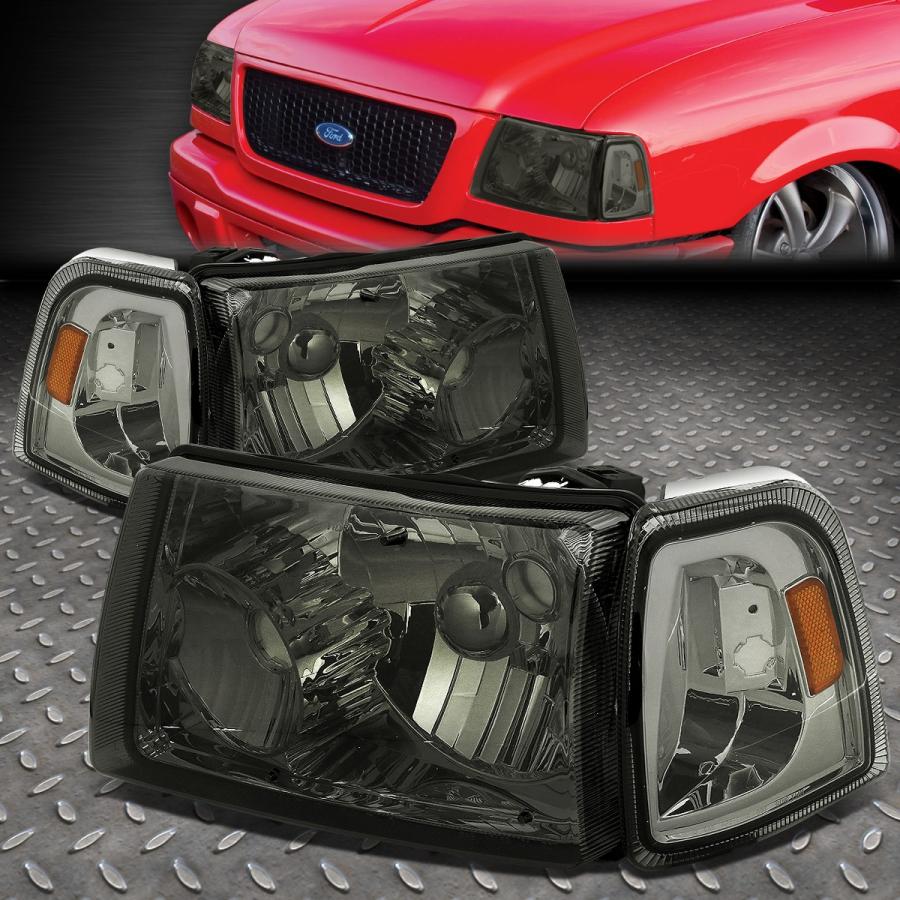 USフォグライト SMOKED HEADLIGHT + AMBE \u003cwbr\u003e \u003c/ wbr\u003e Rコーナー信号+ TINTED FOGライト+ 04-0_1