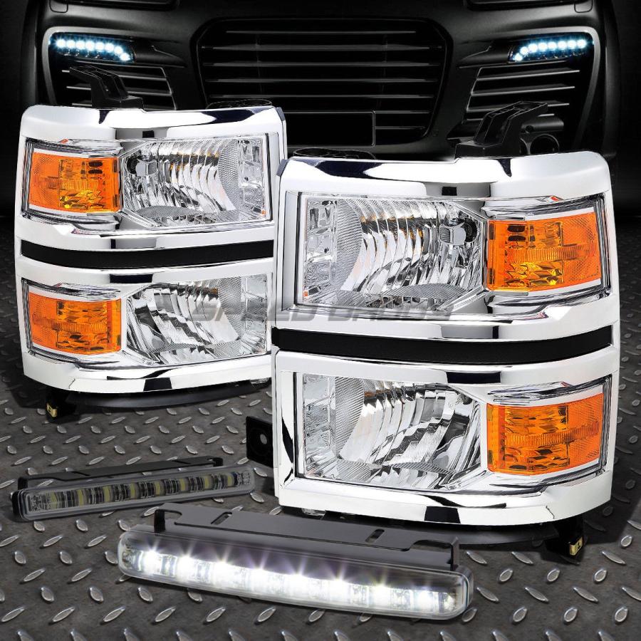 USフォグライト CHROME HOUSING HEADLIGHT + AMBE <wbr> </ wbr> Rコーナー+ 14-15 GMT K2X