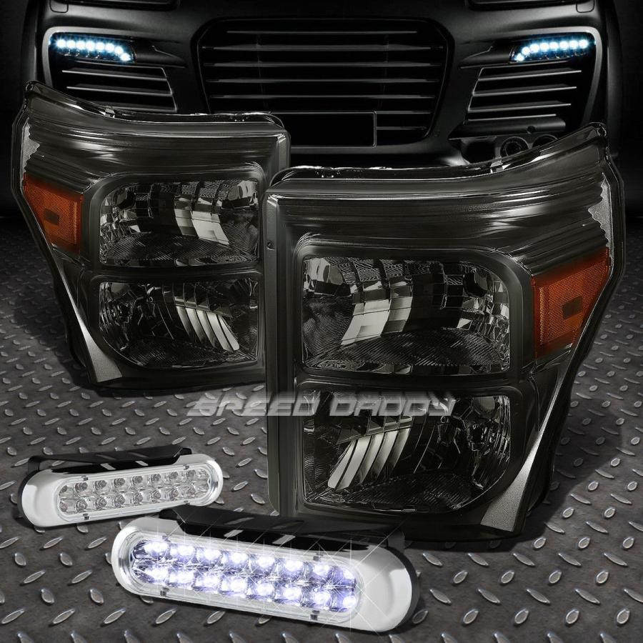 USフォグライト SMOKED HOUSING HEADLIGHT + AMBE <wbr> </ wbr> Rコーナー+ 11-16スーパーライト用