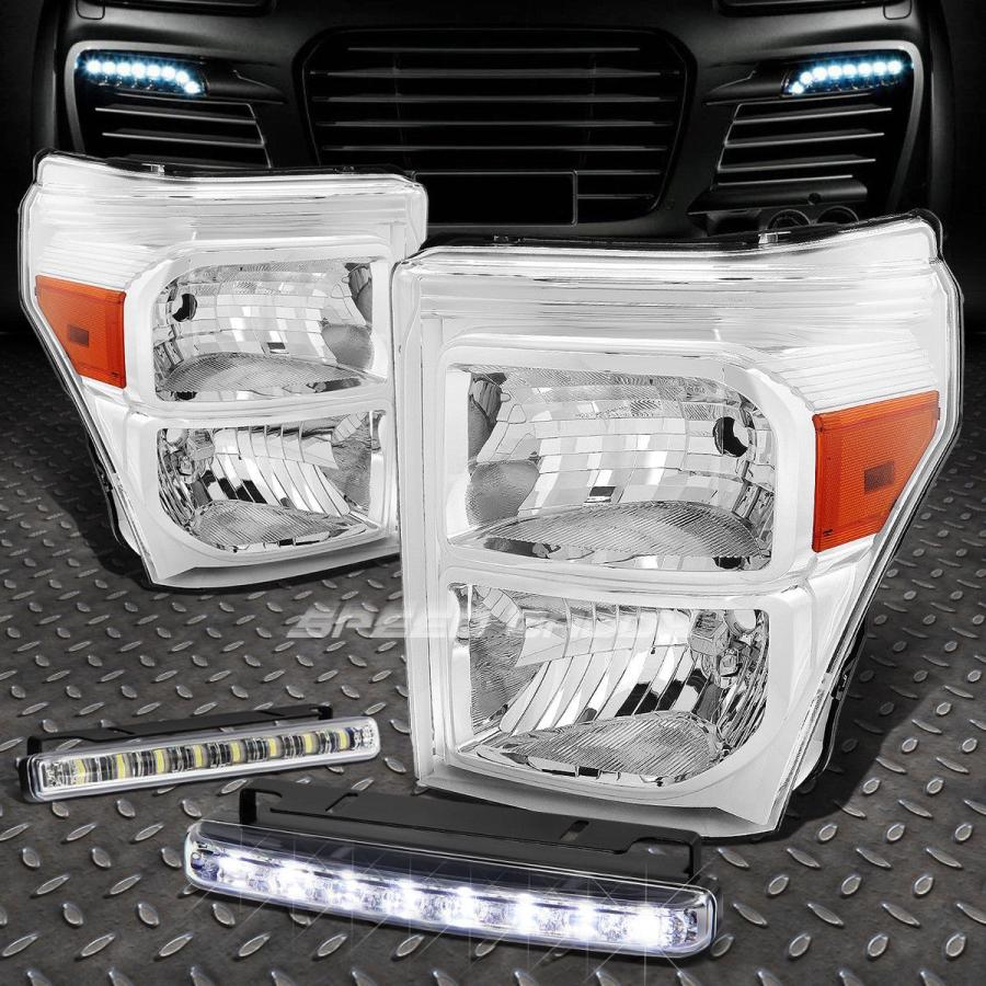 USフォグライト CHROME HOUSING HEADLIGHT + AMBE \u003cwbr\u003e \u003c/ wbr\u003e R隅っこ+ 11-16百貨店ともし火の その他ライト-ライト、レンズ