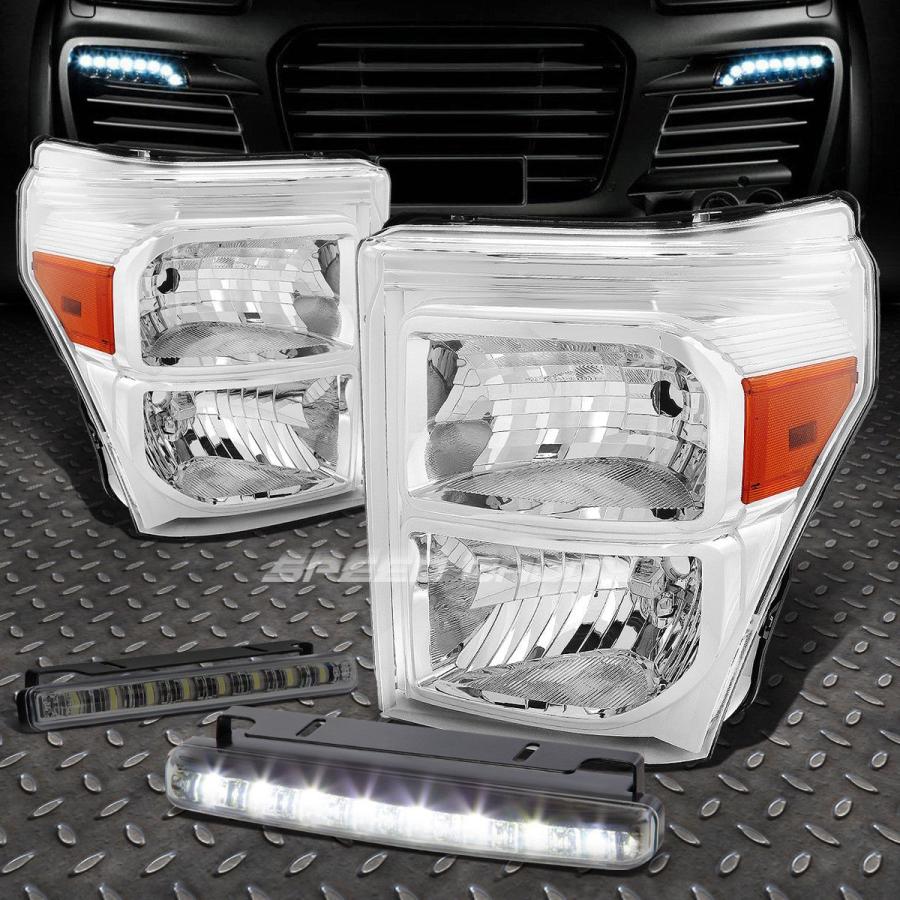 USフォグライト CHROME HOUSING HEADLIGHT + AMBE \u003cwbr\u003e \u003c/ wbr\u003e R隅っこ+ 11-16百貨店ともし火の その他ライト-ライト、レンズ-車、バイク、自転車