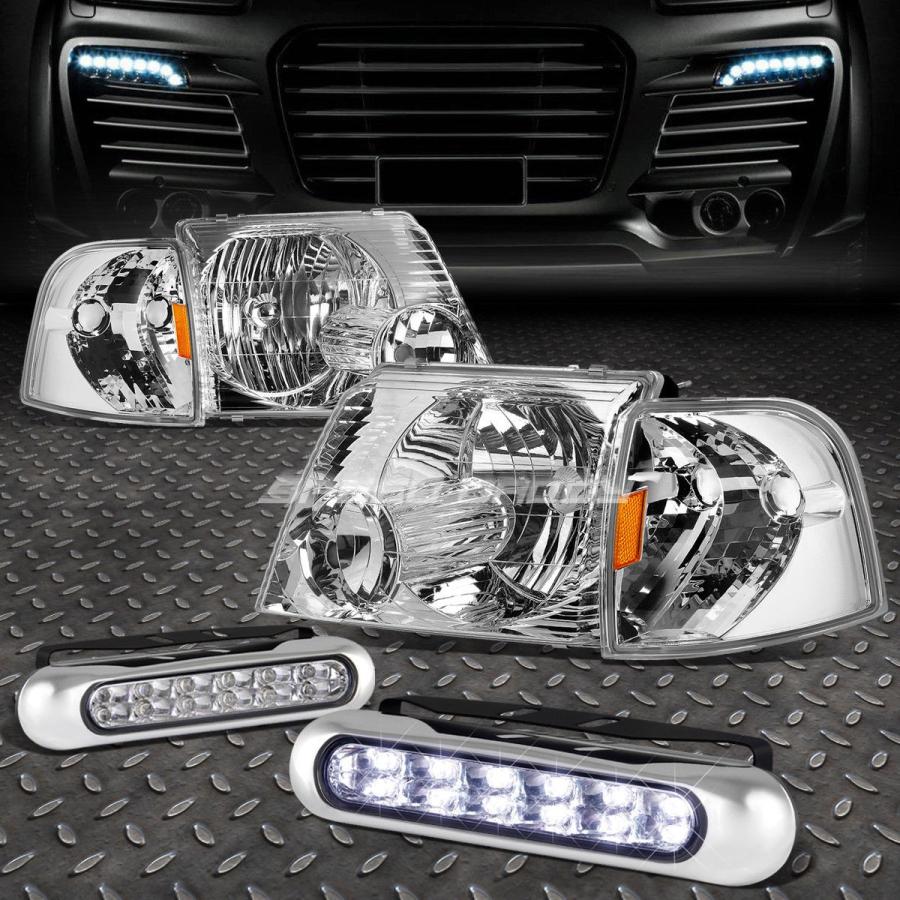 USフォグライト CHROME HOUSING HEADLIGHT + AMBE \u003cwbr\u003e \u003c/ wbr\u003e Rコーナー+ 02-05エクスポージャー