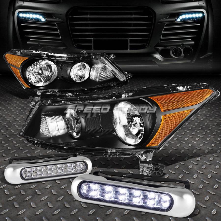 USフォグライト BLACK HOUSING HEADLIGHT + AMBE \u003cwbr\u003e \u003c/ wbr\u003e Rコーナー+ 08-12アングルCPのため