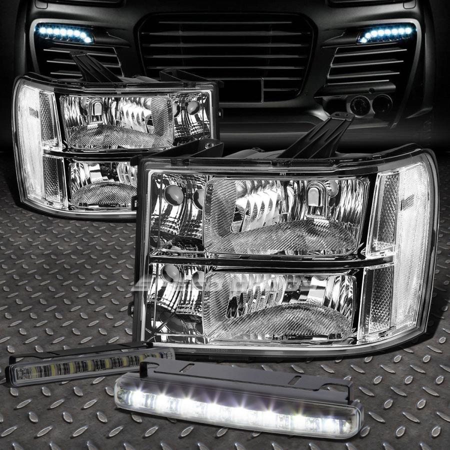 USフォグライト CHROME HOUSING HEADLIGHT + CLEA \u003cwbr\u003e \u003c/ wbr\u003e Rコーナー+ 7-14 GMT 900の