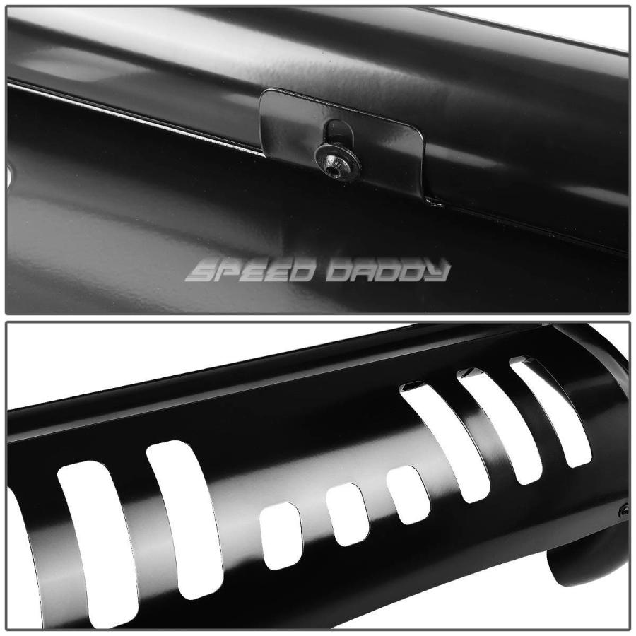 USフォグライト マットブラック3 \"BULLBAR BUMPER GRILL GUARD + 11-16 FORD SUPER DUTY用LED Fの画像