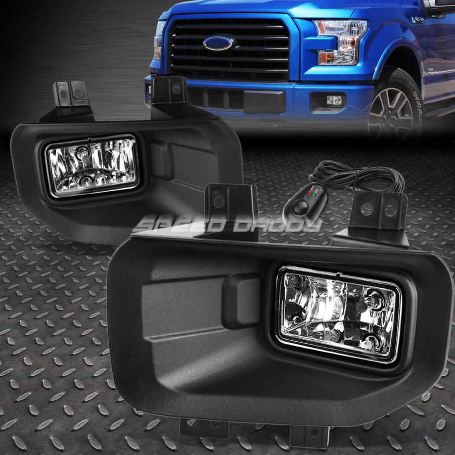USフォグライト FOR 15-17 F150トラッククリアレンズOE FITMENT PAIR FOGライト/ランプ+ SWI \u003cwbr\u003e \u003c/ w