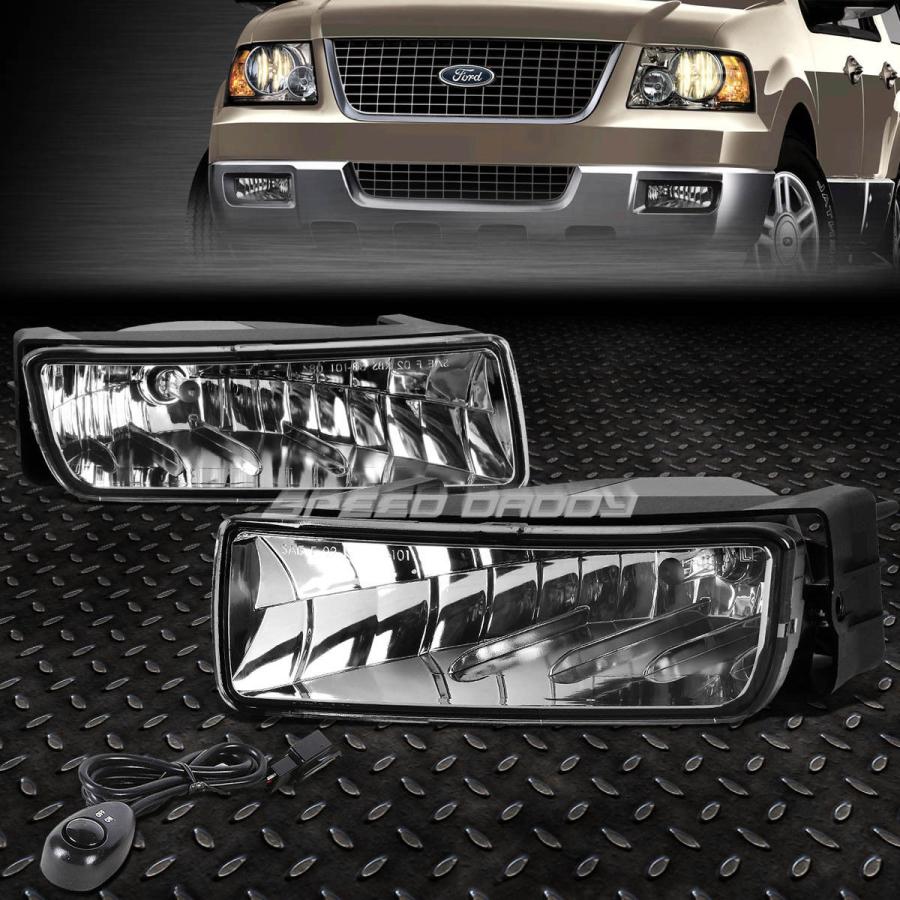 USフォグライト CHROME HEADLIGHT + CLEA <wbr> </ wbr> Rコーナー信号+ FOGライト+ 03-06航海のためのの画像
