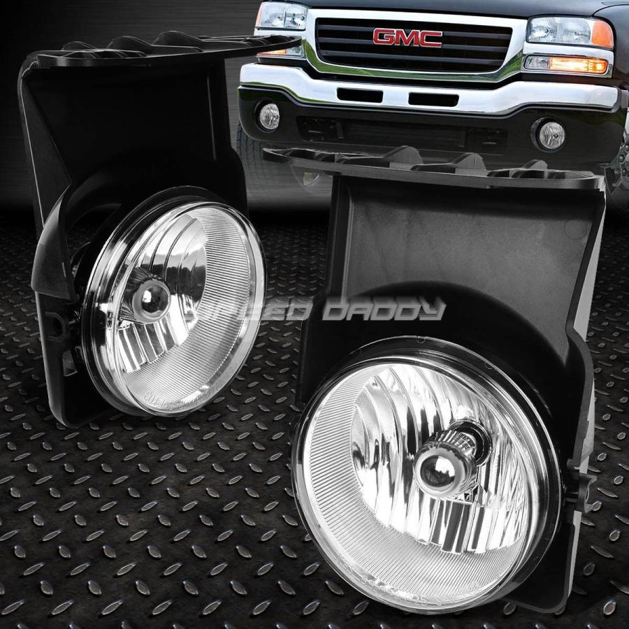 クロノス　7点セット USフォグライト FOR 03-06 GMC SIERRA 1500/2500/3500 CHROMEレンズOE