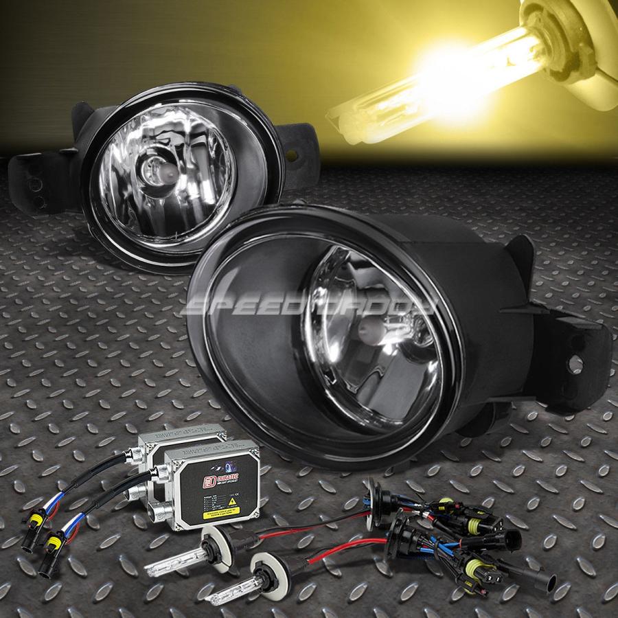 USフォグライト FOGライトランプ+ BULBS + 300を駆動するクロームレンズ\u003cwbr\u003e \u003c/ wbr\u003e 0K HENT KIT for 08