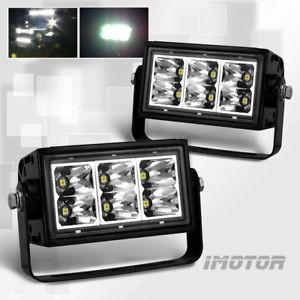 USフォグライト 4 \"ハイパワー6 LED SUVオフロードドライビングフォグライトランプペア 4\"" High Power 6 LED SUV Of"
