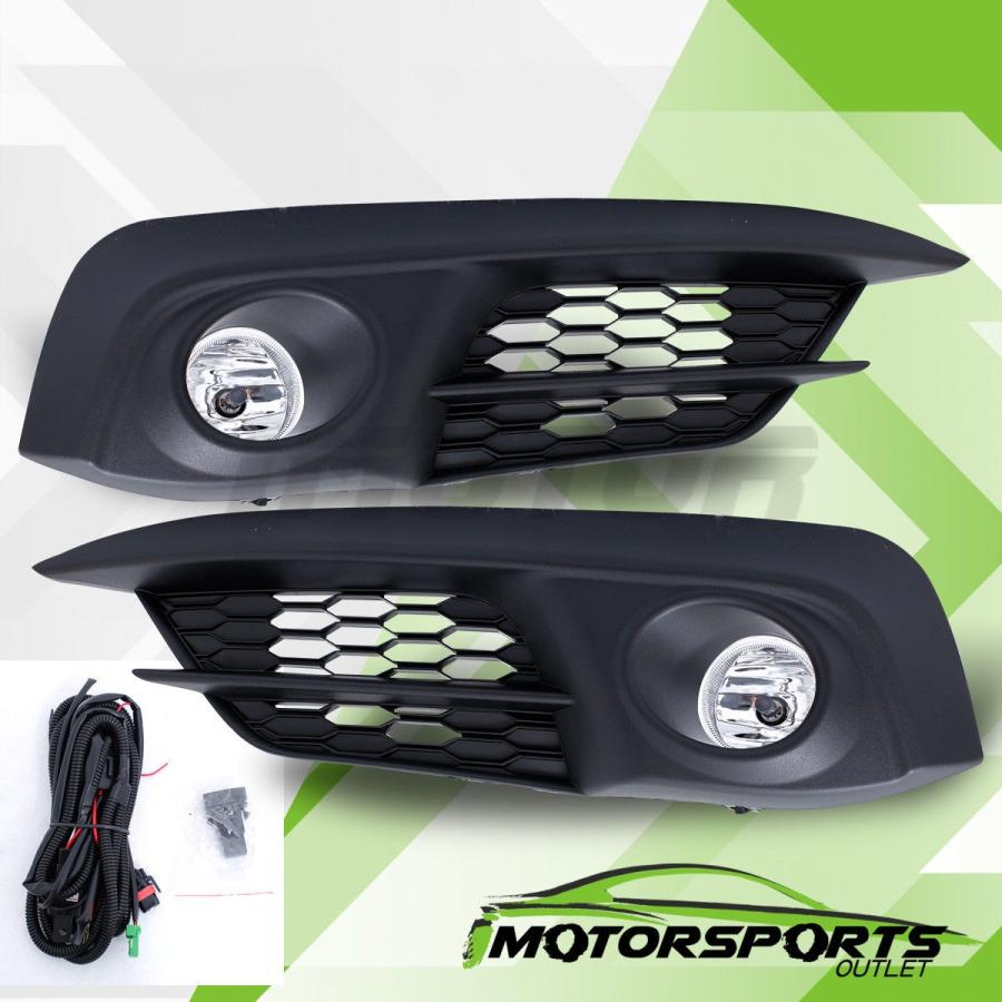 USフォグライト 2016年2017ホンダシビック2 / 4Drバンパー駆動フォグライト（スイッチ+電球付） For 2016 2017 Honda