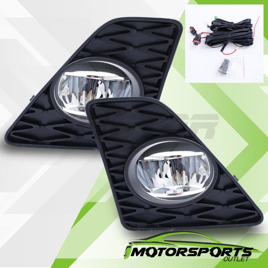 USフォグライト 2013年2014年2015年Lexus GS350 F-Sport LEDバンパー駆動フォグライト+スイッチ For 2013 2