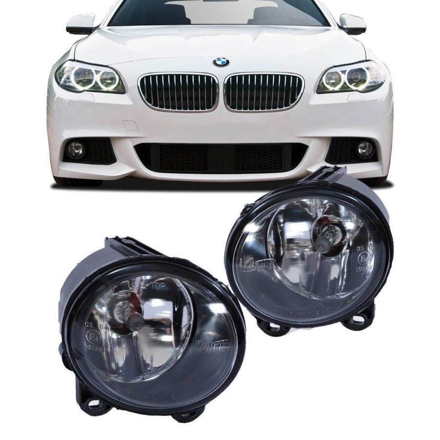 USフォグライト BMW 2010-13 F10 582i 535iセダンFRONT MTECH Mスポーツ交換FOG LIGHTS PAIR BMW
