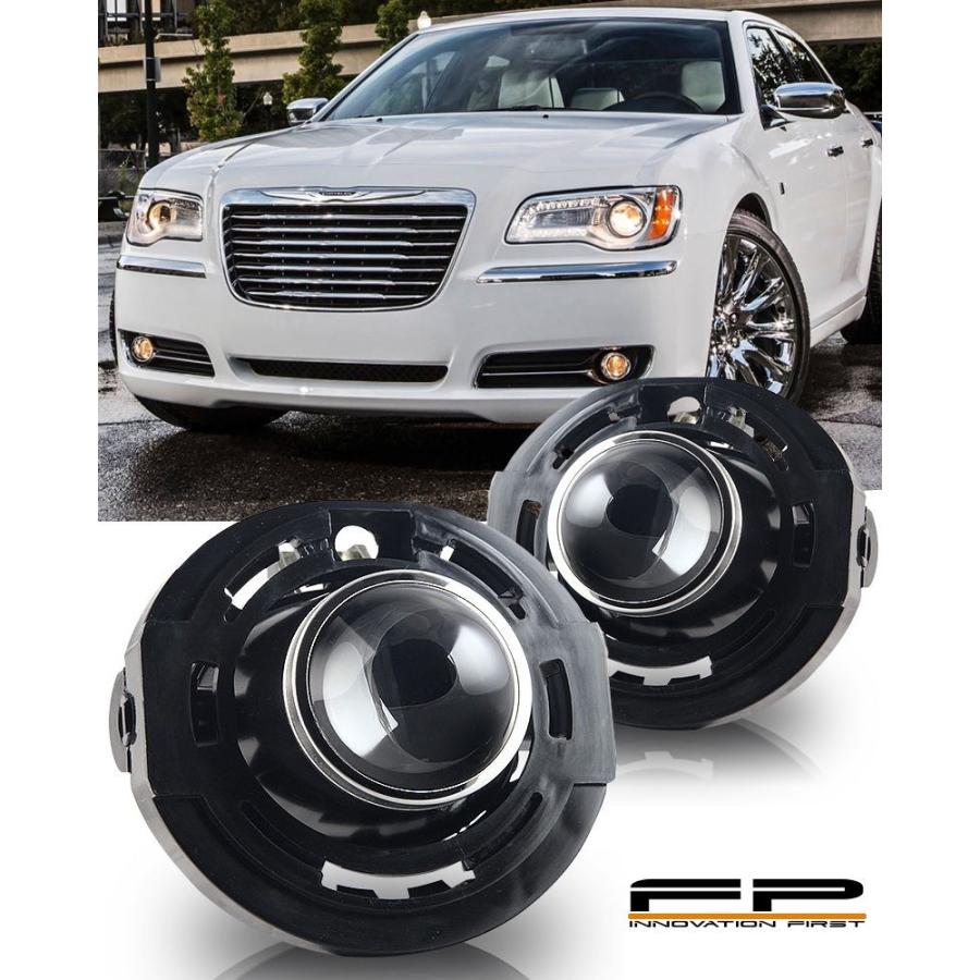USフォグライト 2011-2014クライスラー300クリアレンズ交換用フォグライトハウジングアセンブリペア 2011-2014 Chrysler 3