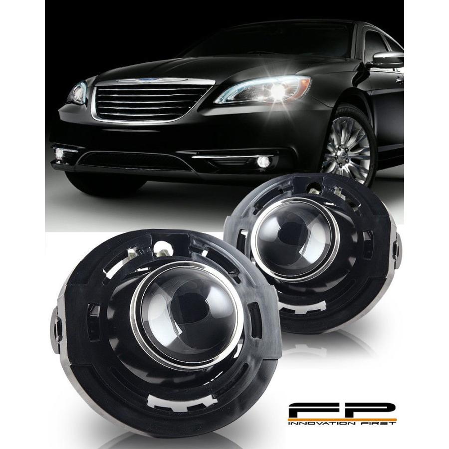 USフォグライト 2011-2014クライスラー200クリアレンズ交換霧ライトハウジングアセンブリペア 2011-2014 Chrysler 200