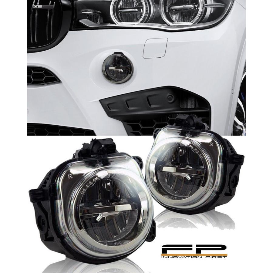 USフォグライト 2014-2015年BMW X5 F15 F85 LED交換用FOGライトハウジングアセンブリ FOR 2014-2015 BMW