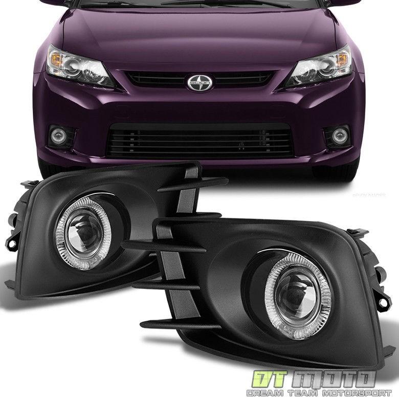USフォグライト 2011-2013 Scion TC Haloプロジェクターバンパーフォグライトランプスイッチ11 12 13 2011-2013