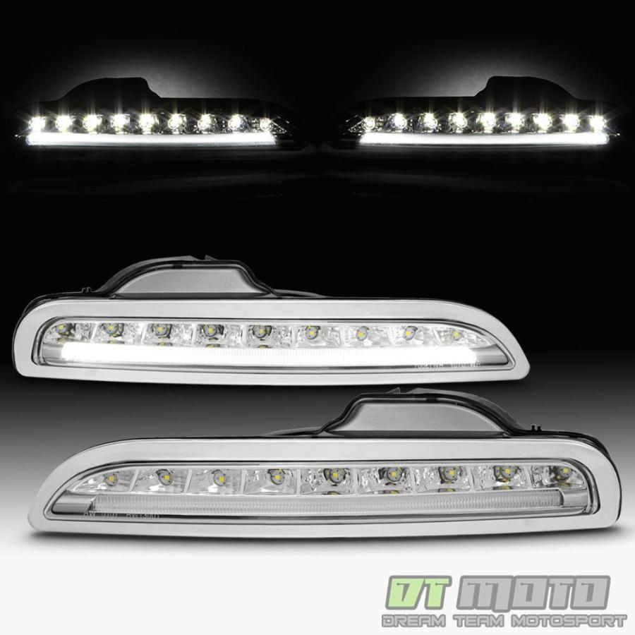 USフォグライト 2005-2008ポルシェBoxster 987ハイパワーDRL LED