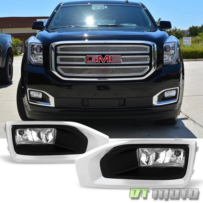 USフォグライト 2015 2016 2017 2018 GMC Yukon / Yukon XL Denaliバンパーフォグライトランプスイッチ 2