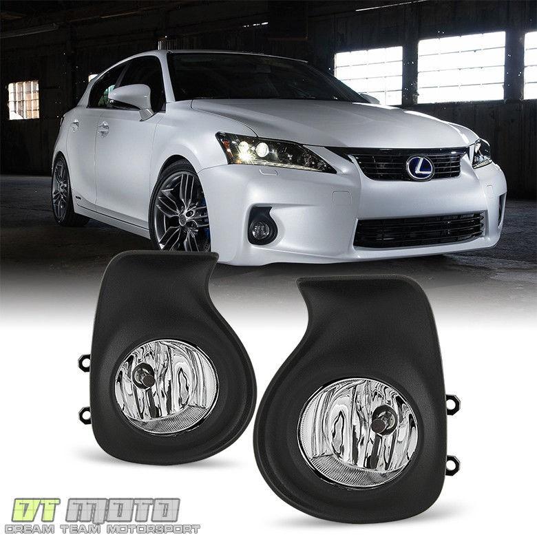 USフォグライト 2011-2013 Lexus CT200hバンパーフォグライトランプ（スイッチ+ハーネス付き）\u003cwbr\u003e \u003c/ wbr\u003e +ベゼル