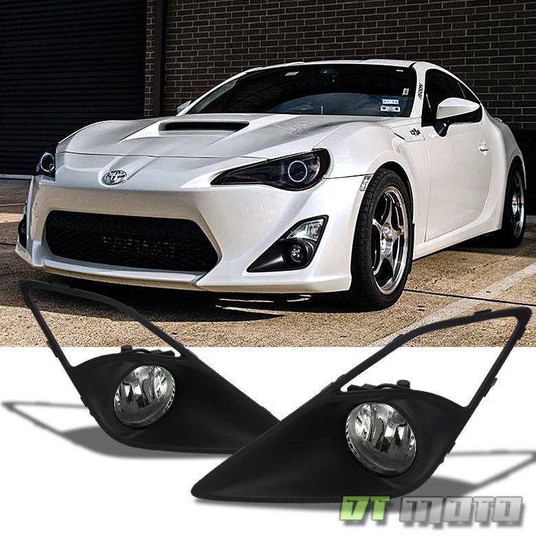 USフォグライト スモーク2012-2016サイオンFRS FR  -  S FT86バンパーフォグライトスイッチパネル+電球 Smoked 2012
