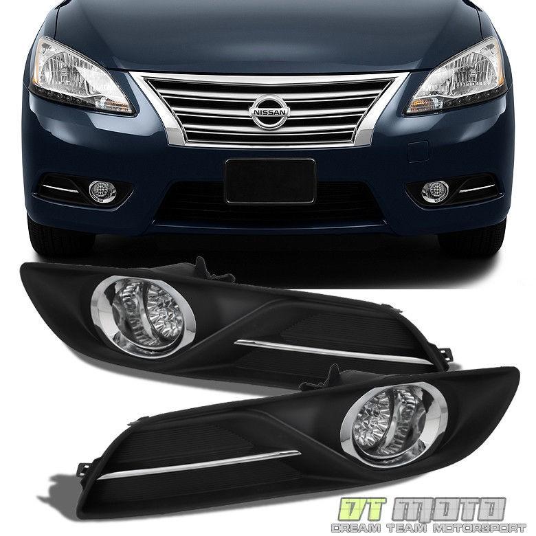 USフォグライト 2013-15 Sentra Replacement LED駆動バンパーフォグライト（スイッチ+ブラケット付き） Fits 2013