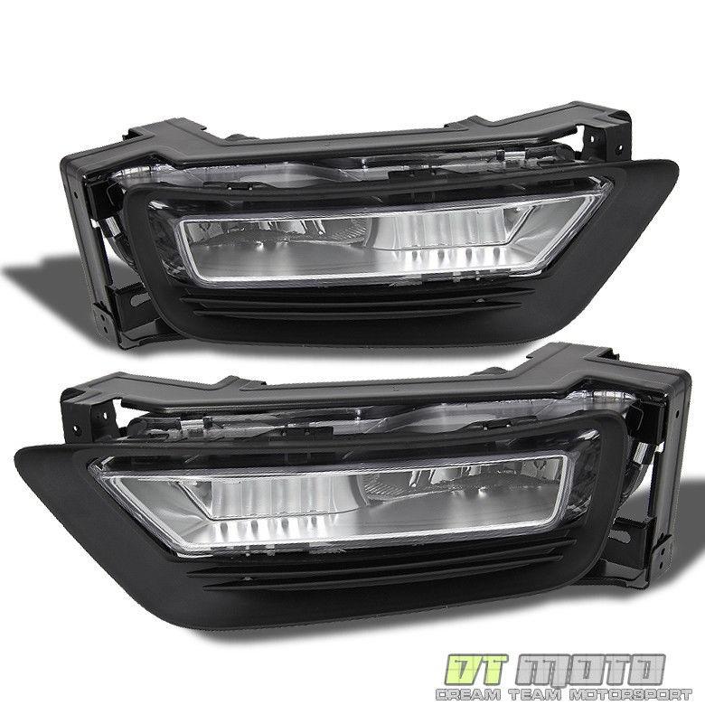 USフォグライト 2013-2015ホンダアコードセダン4Dr交換用フォグライト+
