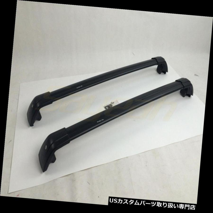 USキャリア BMW X1 2010-2015ルーフレールラックアルミ2 PCS用手荷物クロスバー Baggage Cross Bar for B