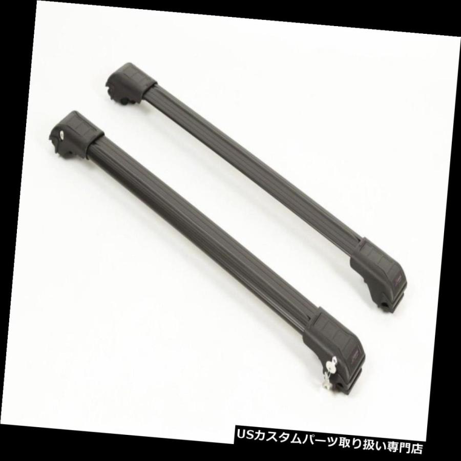USキャリア VWティグアンブラックトップルーフラッククロスバークロスレールロック可能2016-2019用 FIT FOR VW TIGUAN B