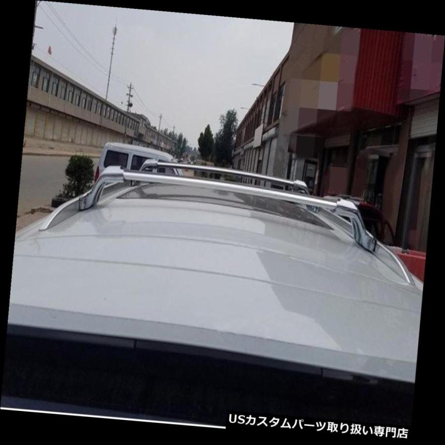 USキャリア HONDA Acura MDX 2014-2017 2PCSメタルラゲッジラゲッジルーフラックレールクロスバー HONDA Acur