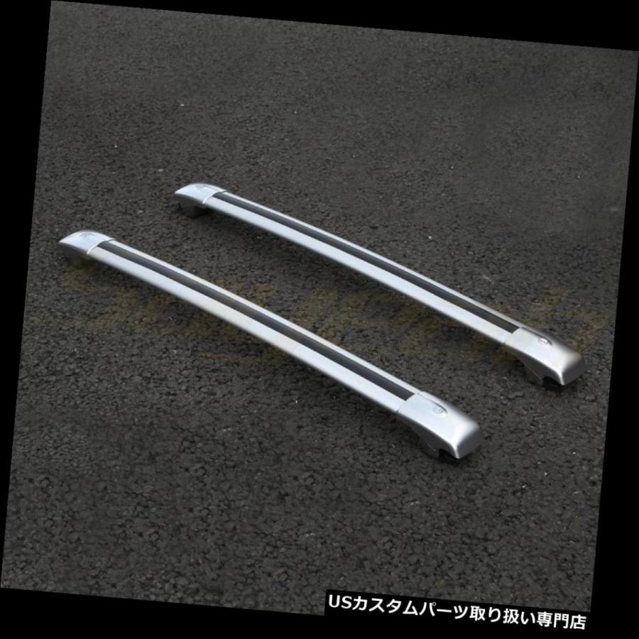 US球歴 ジープチェロキー2014-2018ルーフレールラックアルミ2個入り口・入口の手荷物クロスバー  Baggage Cross Bar for J ルーフボックス、キャリア-自動車