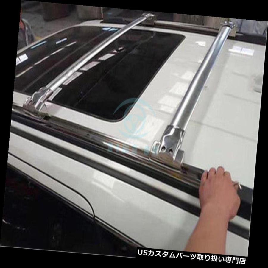 USキャリア ジープグランドチェロキー11-18用ステンレス鋼ルーフラックレールクロスバークロスバー Stainless Steel Roof R_1