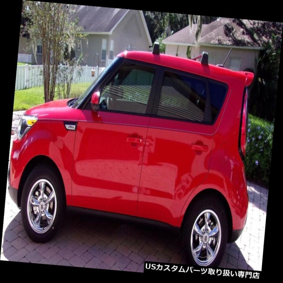 USキャリア KIA SOUL 2014-UP用フィックスポイントルーフラッククロスバークロスレール FIX POINT ROOF RACK CR