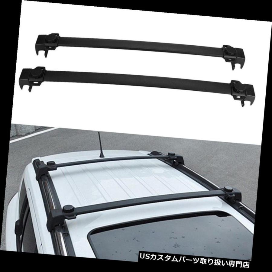 USキャリア 2017 2018工場OEスタイルルーフラッククロスバー荷物キャリア用ジープコンパス 2017 2018 Factory OE St