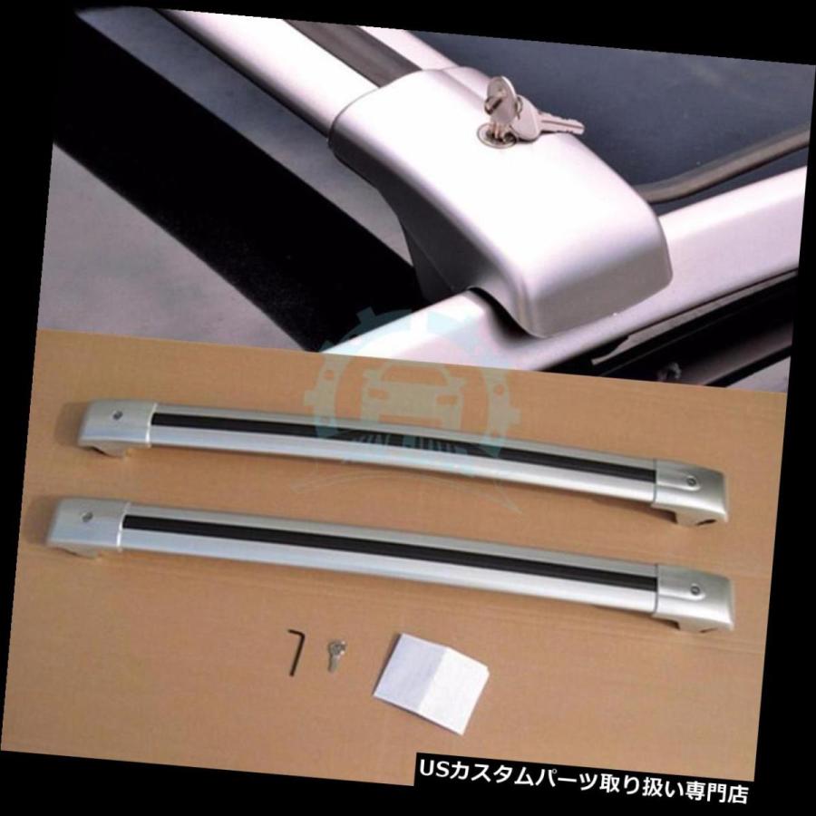 USキャリア トヨタハイランダー2012-13トップルーフラッククロスバークロスバーカーゴキャリア2 *用 For Toyota Highland