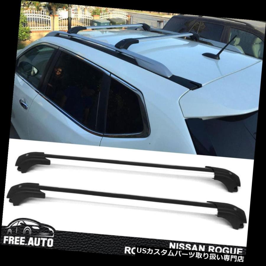 USキャリア 14-17日産ローグルーフラッククロスバーOEフィットラグジュアリースタイルにフィット  Fits 14-17 Nissan Rogu