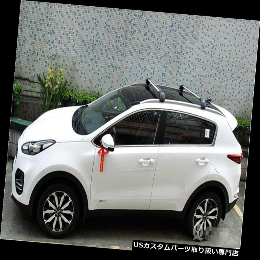 US球歴 sportage 2016-2018の積貨委託貨物積貨委託貨物ルーフラックレールクロスバークロスバーの利益に合います  fits for sporta アクセサリーパーツ-車、バイク、自転車-自動車